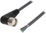 Weidmüller Cablu M23 19PIN unghi 5m IP67 (SAIB-M23-19P-AN-5,0M)