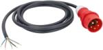 AS SCHWABE Cablu 5G6mm2 IEC 60309 3P+N+PE 5m Negru AS SCHWABE 70970 (70970)