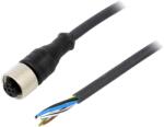 Telemecanique Cablu M12 5 pini drept 25m IP67 (XZCP1164L25)
