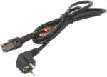 SCHAFFNER / TE Connectivity Cablu Schaffner CEE 7/7 (E/F) unghiular la IEC C19 mamă 5m negru IL19-EU1-H05-3150-500 (IL19-EU1-H05-3150-500)