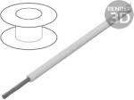 Alpha Wire Cablu HookUp Wire 18AWG PVC Alb 600V 305m ALPHA WIRE (3075 WH001)
