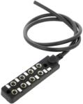 Amphenol Cutie de conexiuni M8 PIN: 3 1m soclu 3A -20÷80°C IP67 IN: 8 (DB8-3A8CAB-SPS7B01)