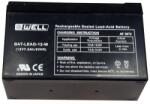 Well Acumulator Well 12V 7200 mAh - Ideal pentru diverse aplicații (BAT-LEAD-12-W) Baterie reincarcabila