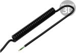 SIMECH Cablu spiralat 3x0, 5mm2 PUR negru (SPT00182C)