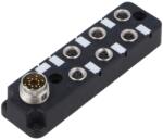 Amphenol Cutie de conexiuni M8 PIN: 3 soclu 3A IP67 IN: 6 (DB8-3A6M16-SPS7001)