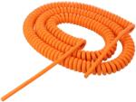 HELUKABEL Cablu spiralat PUR portocaliu 2x1, 5mm2 (85365)