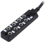 Amphenol Cutie de conexiuni M8 PIN: 3 5m soclu 3A -20÷80°C IP67 IN: 8 (DB8-3A8CAB-SPS7B05)