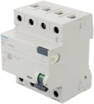 Siemens Întrerupător diferențial Siemens 25A 300mA 3 poli IP20 5SV3642-6 (5SV3642-6)