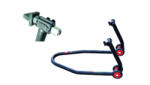LV8 Front higt stand LV8 DIAVOL with front rubber cursors kit (308486)
