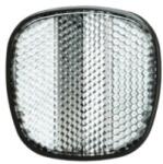 HERRMANS Рефлектор за велосипед Herrmans FR7 3190-0008, бял. с HANDLEBAR BRACKET 31, 8 мм