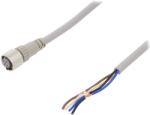 Omron Cablu Conectare M12 4 Pin 5m PVC XS5F-D421-G80-F (XS5F-D421-G80-F)