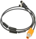 Lumberg Automation Cablu LUMBERG AUTOMATION M12 3 pini 0, 6m 60VDC pentru senzori și automatizări (ASB 2-RKWT/LED A 4-3-224/0,6 M)