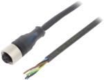 Telemecanique Cablu M12 5 pini drept 5m IP67 (XZCP1164L5)