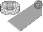 CONNFLY Cablu bandă 1mm neecranat 44x28AWG (DS1057-01-44A282R-30.5)