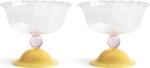 &K Amsterdam Pahare de cocktail Tulip 300 ml, caramel, 2 buc (351-06) Pahar