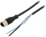 Telemecanique Cablu Conectare M12 4 PIN 10m IP67 250VAC 4A (XZCP1141L10)