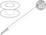 Alpha Industries Cablu HookUp Wire litat Cu 30AWG PTFE alb (2841/7 WH005)
