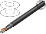 Alpha Wire Cablu ALPHA WIRE Xtra Guard® 2x22AWG PVC Negru 300V 30, 5m (Cod 25121 BK005) (25121 BK005)