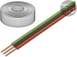 Donau Elektronik Cablu bandă litat Cu 3x0, 25mm2 (325-014-50)