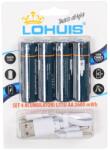 Lohuis Acumulator Lohuis AA 1.5V 1733mAh Li-ion cu cablu USB-C (Lohuis AA1733) Baterie reincarcabila