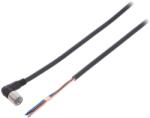 Omron Cablu M8 4 pini unghi 5m PVC (XS3F-M422-405-R)