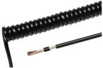 HELUKABEL Cablu spiralat 5x0, 14mm2 PUR negru (85929)