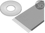 3M Cablu bandă gri 20x30AWG, neecranat (3756/20 (100FT))