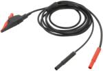 STÄUBLI Cablu Kelvin STÄUBLI 20A 1kV 2, 5m cu mufă banană 4mm și clemă crocodil (66.8012-250)