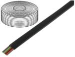 BQ CABLE Cablu telecomunicații 8x28AWG negru (TEL-0081-100/BK)