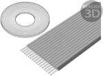 3M Cablu bandă 16x26AWG 1, 27mm neecranat (3770-16 (100 FT))