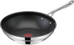 Tefal wok pan by Jamie Oliver Cook Smart (stainless steel/black, R 28 cm) (E31019)