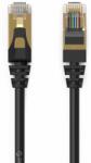 ORICO PUG-C7 CAT7 10Gbps RJ45 Ethernet Hálózati Kábel Internet LAN Kör alakú 3m - Fekete