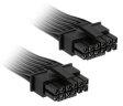 Kolink Regulator 12VHPWR PCIe 5.0 Tápkábel - 60 cm - Fekete KL-CBR-HPR