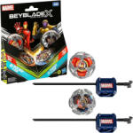 Hasbro Beyblade X Marvel Vasember 4-80B vs. Thanos 4-60B pörgettyű készlet kilövővel (G0287) - morzsajatekbolt