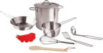 Kitchen Corner 13 darabos játék fém edénykészlet (KC-122979) - morzsajatekbolt