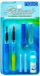 Nebo Stilouri cu cerneala termosensibila + rezerve, 2 buc/blister, albastru/verde, Nebo RB43402