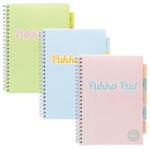 Pukka Pad Тетрадка със спирала A4 100 листа 5 теми Pastel