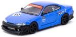 Tarmac Model de colecție Tarmac Modern: Automobile - Nissan Vertex Silvia (S15), black/blue - Tarmac Works 10th Anniversary (TCT64G02310TH)
