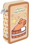 Spree Penar cu accesorii Spree Capybara - 2 fermoare (74209) Penar