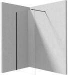 Deante Prizma walk-in zuhanyfal 70 cm, matt fekete KTJ_N37P (KTJ_N37P)