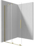 Deante Prizma elcsúsztatható walk-in zuhanyfal 80x195, szálcsiszolt arany KTJ_R38R (KTJ_R38R)