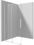 Deante Prizma elcsúsztatható walk-in zuhanyfal 80x195 cm, fehér KTJ_A38R (KTJ_A38R)