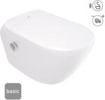 Deante SILIA Smart Basic perem nélküli wc bidé funkciós ülőkével, fehér CSSD6ZPW (CSSD6ZPW)