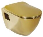 Creavit Terra falra szerelhető wc Bidé2in1, arany TP325-00CB00E-AK00 (TP325-00CB00E-AK00)