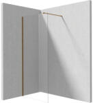 Deante Prizma walk-in zuhanyfal 80x195 cm, szálcsiszolt bronz KTJ_C38P (KTJ_C38P)