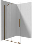 Deante Prizma elcsúsztatható walk-in zuhanyfal 100x195 cm, szálcsiszolt bronz KTJ_C30R (KTJ_C30R)