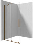 Deante Prizma elcsúsztatható walk-in zuhanyfal 80x195 cm, szálcsiszolt bronz KTJ_C38R (KTJ_C38R)