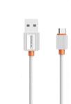 SOMOSTEL USB CABLE TYP-C 2A WHITE SOMOSTEL 2000mAh QUICK CHARGER 1M POWERLINE SMS-BP03 (SMS-BP03 TYP-C) - vexio
