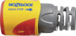 Hozelock AquaStop PLUS Műanyag Tömlőalj Dugaszolós csatlakozó, 19 mm (3/4) O, 15, 0 mm (3/8) BM Vízelzáró (2065 6000) (2065 6000)