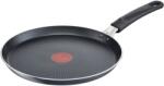 Tefal Tigaie pentru clătite XL Force C3851053, 25 cm, înveliș antiaderent 100% sigur, de lungă durată, Thermo-Signal, bază Diffusion+, aluminiu, negru (C3851053)